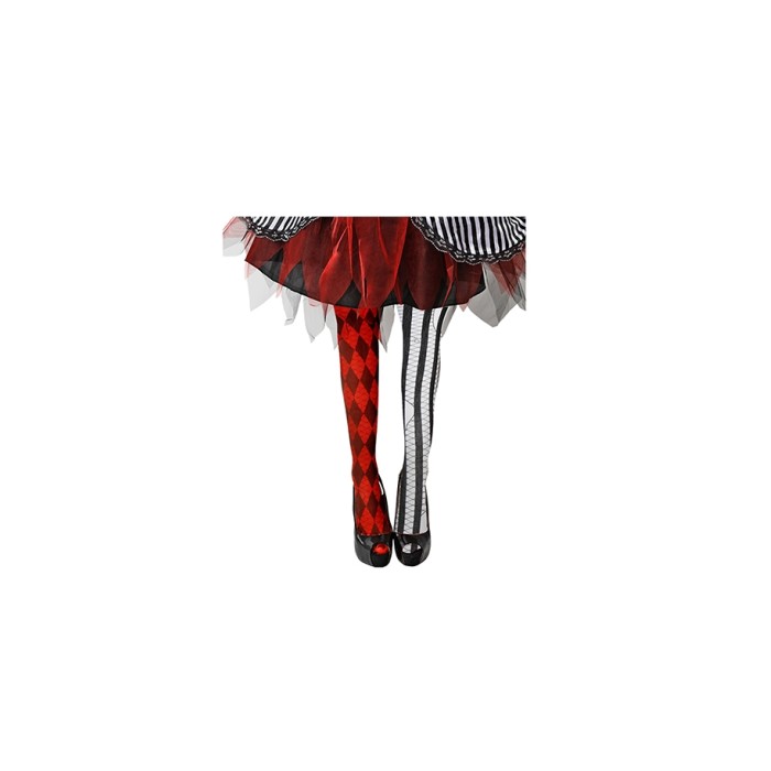 Pantys dos colores rojo y blanco | Ducaval | Envíos 24/48 horas