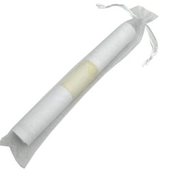 Bolsa organza blanco 28x5cm 5ud | Ducaval | Envías 24/48 horas 