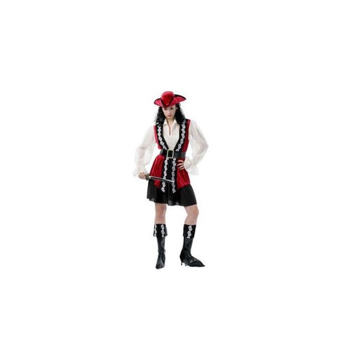 Disfraz de Pirata con calaveras  Ducaval envios 24/48 horas
