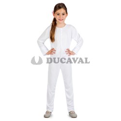 Disfraz mono punto blanco