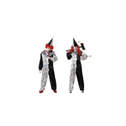Payaso blanco y negro adulto  | Ducaval | Envíos 24/48 horas