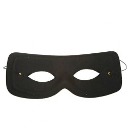 Antifaz zorro negro