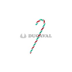 Bastón navidad R/V