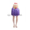  Falda Hawaiana 40cm morada | ¡Ideal para tus fiestas temáticas! 