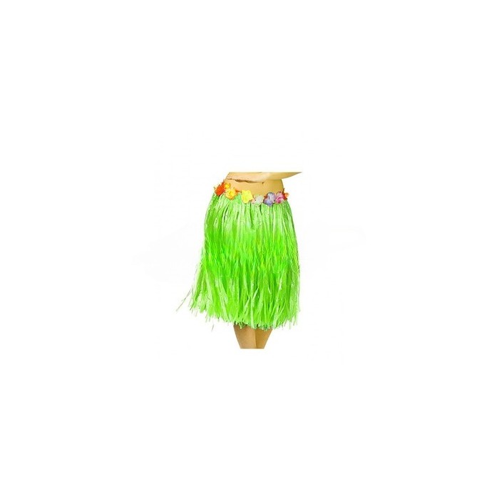 Falda Hawaiana 60cm verde | Ducaval | Envios 24/48 Horas 