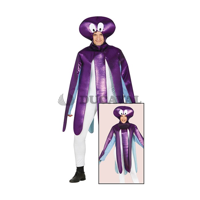 Disfraz de Pulpo morado | Ducaval | Envíos 24/48 horas