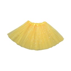 Tutu con purpurina dorado 45cm. | Ducaval | Envíos 24/48 horas 