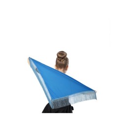 Mantón pequeño liso azul | Ducaval | Envíos 24/48 horas