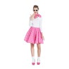 Disfraz Pin Up rosa. Ducaval 2448 h envios