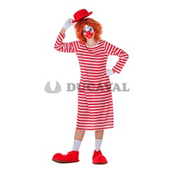 Disfraz de Payaso Largo  Disfraces Ducaval
