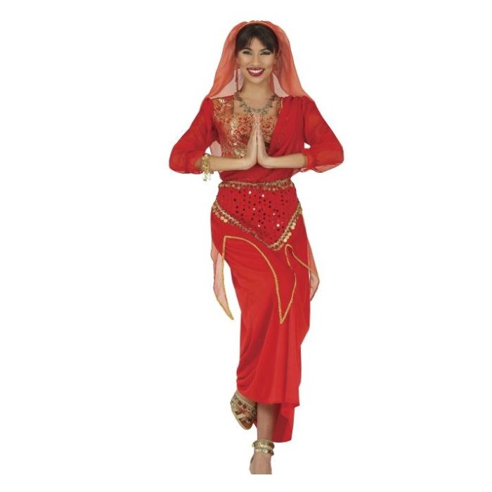 Disfraz mujer hindu | Ducaval | Envías 24/48 horas 