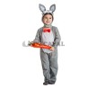 Disfraz conejo gris infantil. Ducaval envios 24/48 horas 