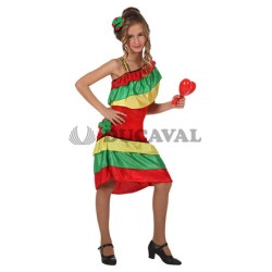 Disfraz bailarina rumba
