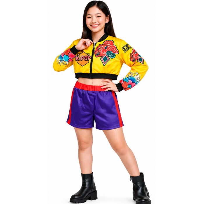 Disfraz Pop Star Nova Lite Infantil KPop | Ducaval | Envías 24/48 hor