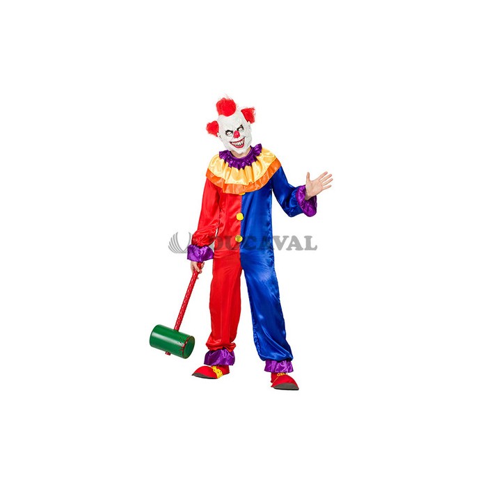 Disfraz de Payaso hombre Halloween | DUCAVAL | Envíos 24/48h