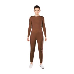CONJUNTO MAILLOT MARRON MUJER | Ducaval | Envías 24/48 horas 