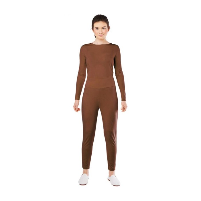 CONJUNTO MAILLOT MARRON MUJER | Ducaval | Envías 24/48 horas 