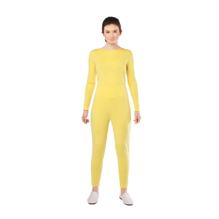 CONJUNTO MAILLOT AMARILLO MUJER | Ducaval | Envías 24/48 horas 