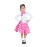 Disfraz Pin Up rosa infantil.Ducaval 2448 horas envios