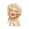 Peluca Marilyn rubia corta