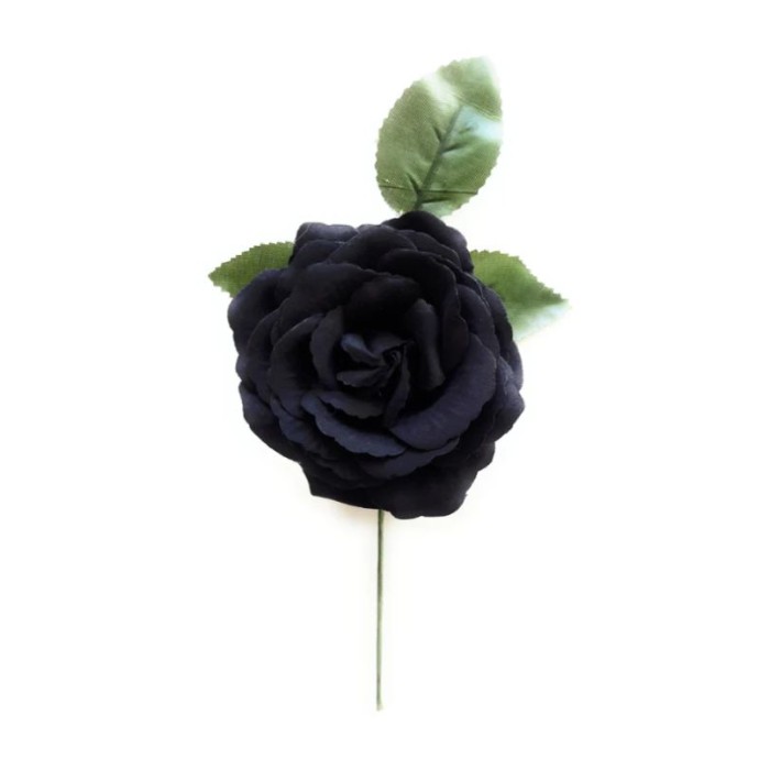 Flor sevillana mediana negra | Ducaval | Envíos 24/48 horas