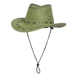 Sombrero vaquero verde oliva adulto | Ducaval | Envíos 24/48 horas