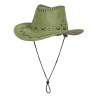 Sombrero vaquero verde oliva adulto | Ducaval | Envíos 24/48 horas
