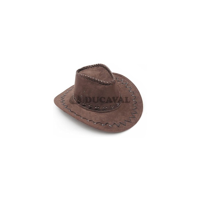 Sombrero vaquero marron claro infantil