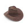 Sombrero vaquero marron claro infantil