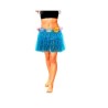 Falda Hawaiana 30cm azul| Ducaval | Envíos 24/48 horas