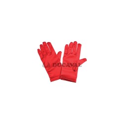 Guantes cortos infantiles rojos | Ducaval | Envío 24/48h