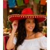 Gorro mariachi rojo con borlas | Ducaval | Envío 24/48h