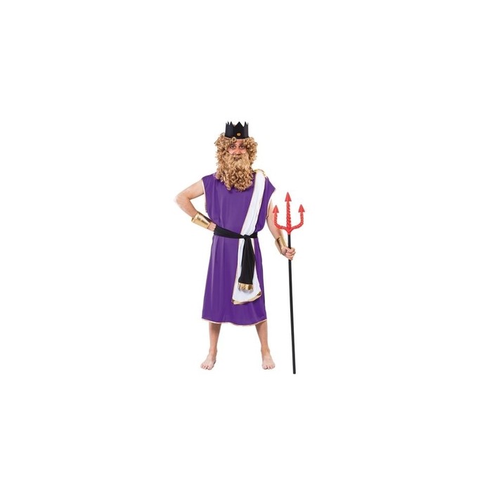 Disfraz Neptuno morado  Disfraces Ducaval