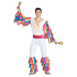 Disfraz de Rumbero blanco