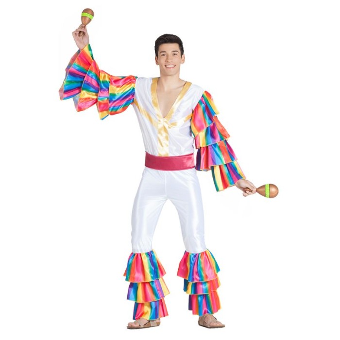 Disfraz de Rumbero blanco