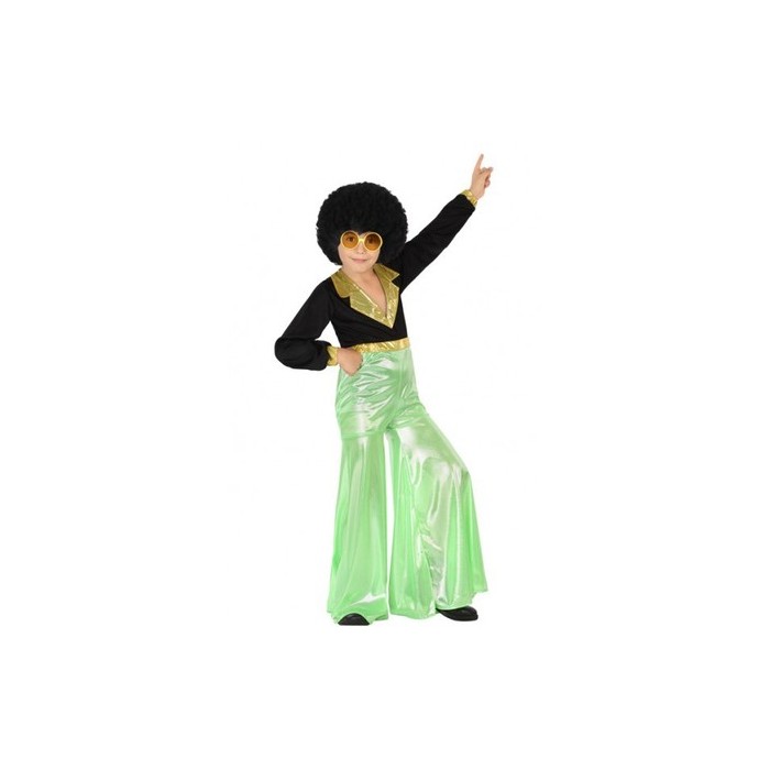 Disfraz de Disco verde niño