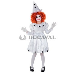 Disfraz Vestido Pierrot  Disfraces Ducaval