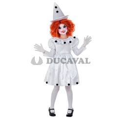 Disfraz Vestido Pierrot  Disfraces Ducaval