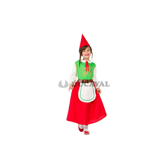 Disfraz de Gnomo niña