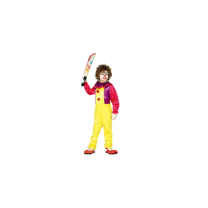 Disfraz payaso maléfico infantil | Ducaval | envíos 24/48 horas