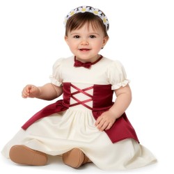 Disfraz baby medieval con cintas | Ducaval | Envías 24/48 horas 