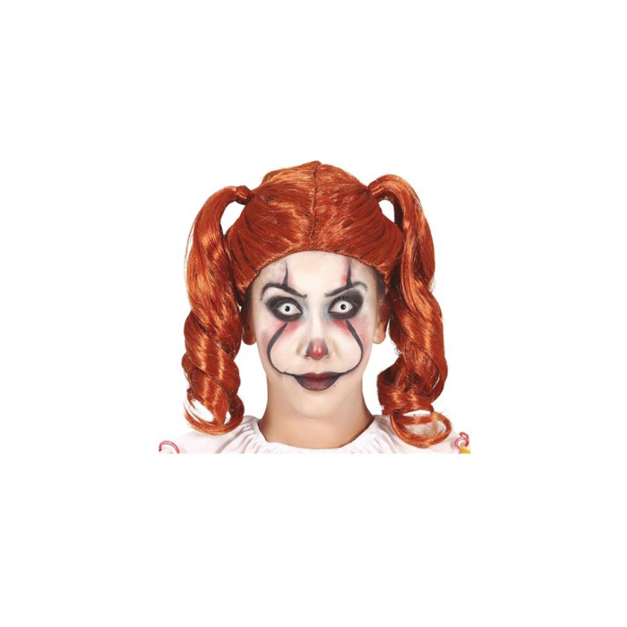 Peluca Pelirroja de Payaso IT mujer | Ducaval | Envios 24/48 horas