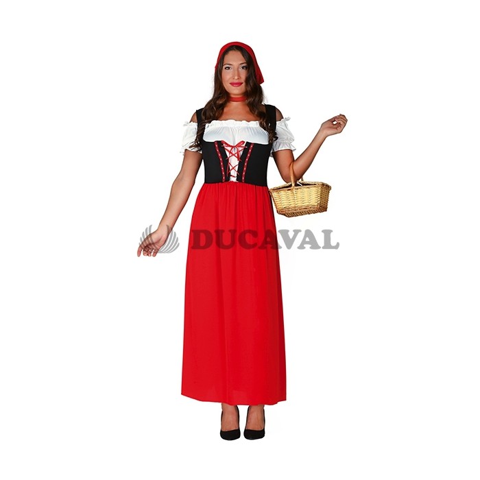 Disfraz de Posadera roja