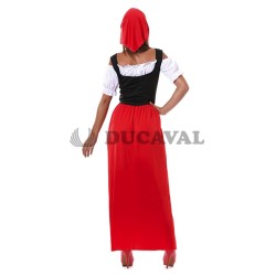 Disfraz de Posadera roja