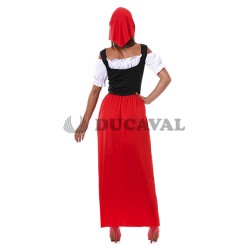 Disfraz de Posadera roja