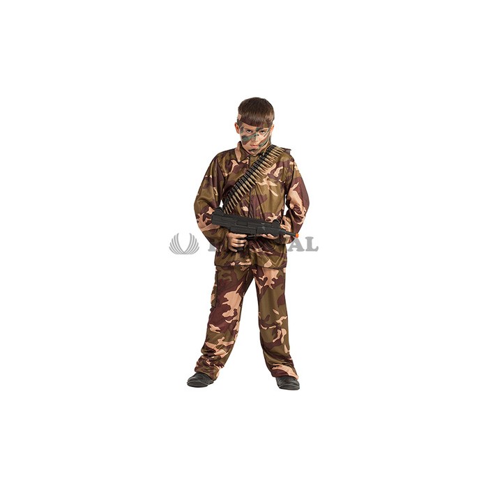 Disfraz de Soldado camuflaje