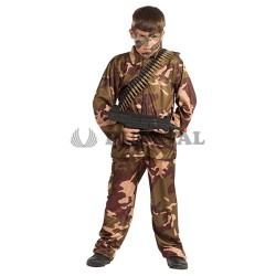 Disfraz de Soldado camuflaje
