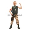 Disfraz soldado combate niño