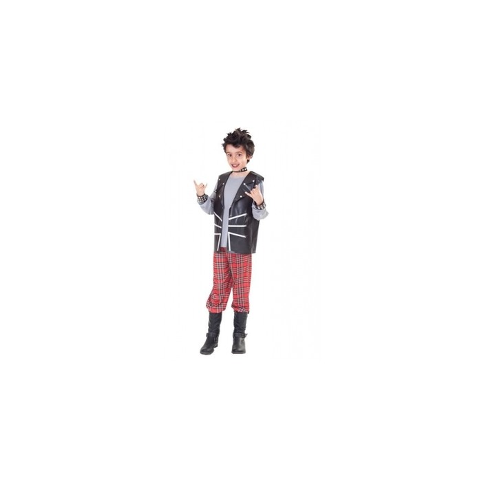 Disfraz de Punk niño
