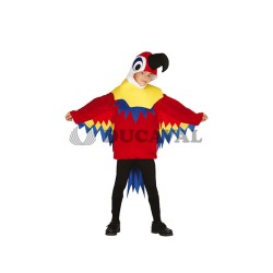 Disfraz lorito infantil Guirca |Ducaval | Envíos 24/48 horas